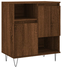 Sideboards 2 Stk. Braun Eichen-Optik Holzwerkstoff