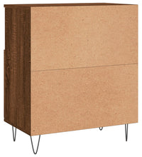 Sideboards 2 Stk. Braun Eichen-Optik Holzwerkstoff