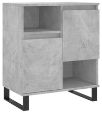 Sideboards 2 Stk. Betongrau Holzwerkstoff