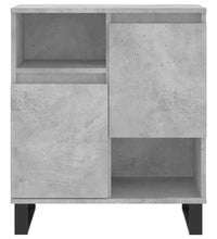 Sideboards 2 Stk. Betongrau Holzwerkstoff