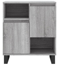 Sideboards 2 Stk. Grau Sonoma Holzwerkstoff