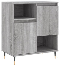 Sideboards 3 Stk. Grau Sonoma Holzwerkstoff