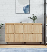 Sideboards 2 Stk. Sonoma-Eiche Holzwerkstoff