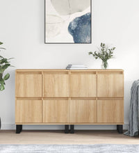 Sideboards 2 Stk. Sonoma-Eiche Holzwerkstoff