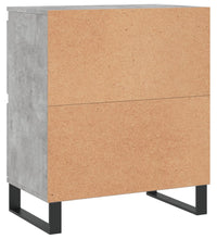 Sideboards 2 Stk. Betongrau Holzwerkstoff