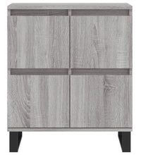 Sideboards 2 Stk. Grau Sonoma Holzwerkstoff