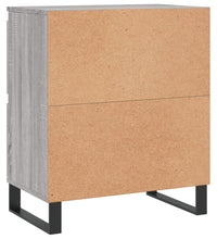 Sideboards 2 Stk. Grau Sonoma Holzwerkstoff