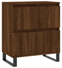 Sideboards 2 Stk. Braun Eichen-Optik Holzwerkstoff