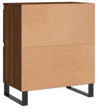 Sideboards 2 Stk. Braun Eichen-Optik Holzwerkstoff