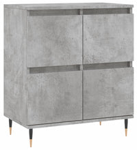 Sideboards 3 Stk. Betongrau Holzwerkstoff