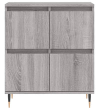 Sideboards 3 Stk. Grau Sonoma Holzwerkstoff