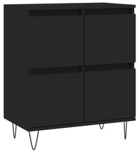 Sideboards 3 Stk. Schwarz Holzwerkstoff