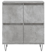 Sideboards 3 Stk. Betongrau Holzwerkstoff