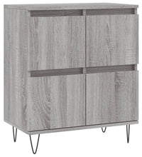 Sideboards 3 Stk. Grau Sonoma Holzwerkstoff