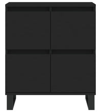 Sideboards 3 Stk. Schwarz Holzwerkstoff