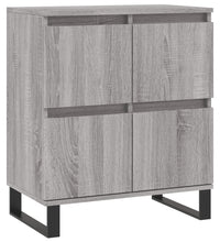 Sideboards 3 Stk. Grau Sonoma Holzwerkstoff