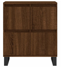 Sideboards 3 Stk. Braun Eichen-Optik Holzwerkstoff