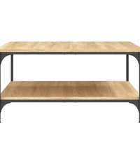 Couchtisch Sonoma-Eiche 80x80x40 cm Holzwerkstoff