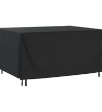 Gartenmöbel-Abdeckung Schwarz 180x140x90 cm Wasserdicht 420D