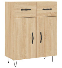 Sideboard Sonoma-Eiche 69,5x34x90 cm Holzwerkstoff