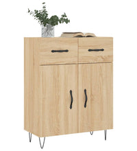 Sideboard Sonoma-Eiche 69,5x34x90 cm Holzwerkstoff