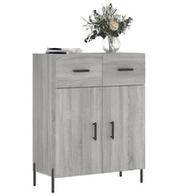 Sideboard Grau Sonoma 69,5x34x90 cm Holzwerkstoff