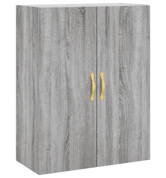 Wandschrank Grau Sonoma 69,5x34x90 cm