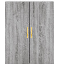 Wandschrank Grau Sonoma 69,5x34x90 cm