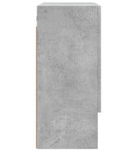 Wandschrank Betongrau 60x31x70 cm Holzwerkstoff