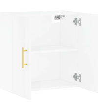 Wandschrank Hochglanz-Weiß 60x31x60 cm Holzwerkstoff