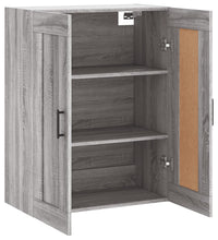 Wandschrank Grau Sonoma 69,5x34x90 cm Holzwerkstoff