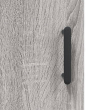 Wandschrank Grau Sonoma 69,5x34x90 cm Holzwerkstoff