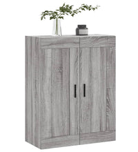 Wandschrank Grau Sonoma 69,5x34x90 cm Holzwerkstoff