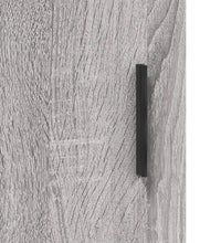 Wandschrank Grau Sonoma 69,5x34x90 cm Holzwerkstoff