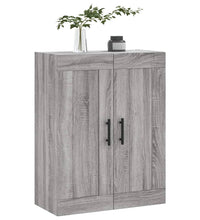 Wandschrank Grau Sonoma 69,5x34x90 cm Holzwerkstoff