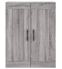 Wandschrank Grau Sonoma 69,5x34x90 cm Holzwerkstoff