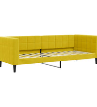 Tagesbett Gelb 80x200 cm Samt