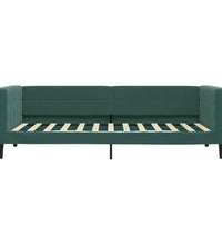 Tagesbett Dunkelgrün 100x200 cm Samt