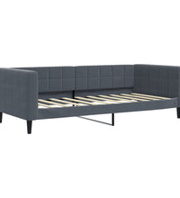 Tagesbett Dunkelgrau 90x190 cm Samt