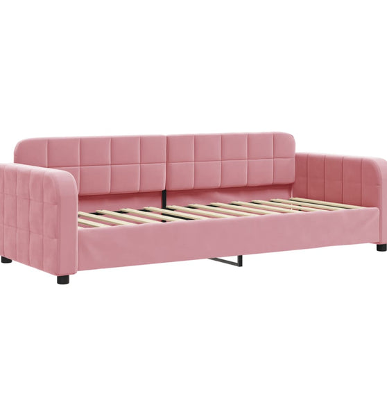 Tagesbett Rosa 80x200 cm Samt