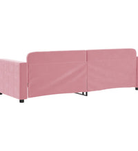Tagesbett Rosa 80x200 cm Samt