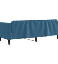 Tagesbett Blau 80x200 cm Samt