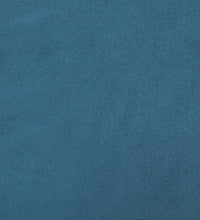 Tagesbett Blau 80x200 cm Samt