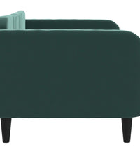 Tagesbett Dunkelgrün 80x200 cm Samt