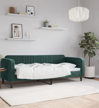 Tagesbett Dunkelgrün 80x200 cm Samt