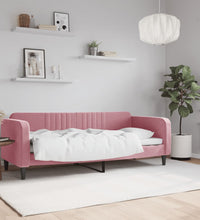 Tagesbett Rosa 80x200 cm Samt