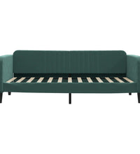 Tagesbett Dunkelgrün 90x200 cm Samt