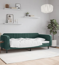 Tagesbett Dunkelgrün 90x200 cm Samt