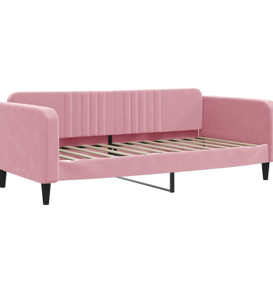 Tagesbett Rosa 90x200 cm Samt