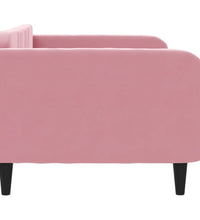 Tagesbett Rosa 90x200 cm Samt